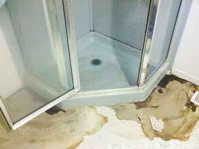 Manufacta leaking shower
